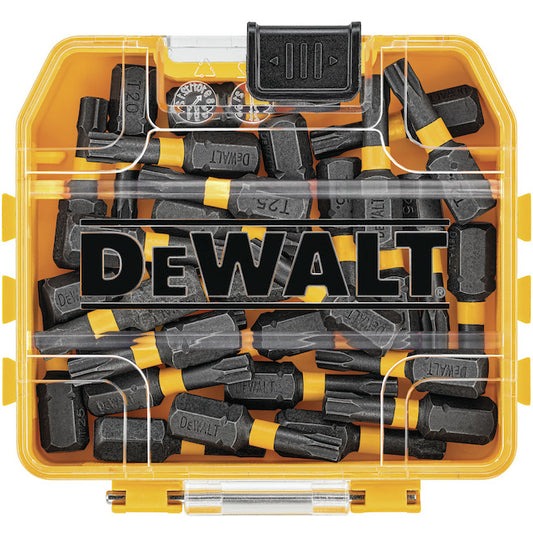 DeWALT FlexTorq 30-Piece 1/4-in x 1-in Torx Impact Driver Bit Set - Each