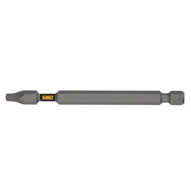 DEWALT Tough Grip - 1-Piece - 3.5-in - T25 - Square Head - Steel - Hex Shank Screwdriver Bit - Each