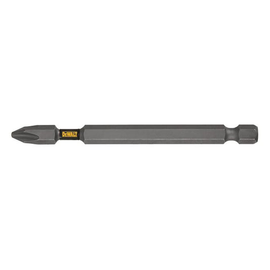 DEWALT Tough Grip - 1-Piece - 3.5-in - #2 - Phillips Head - Steel - Hex Shank Screwdriver Bit - Each