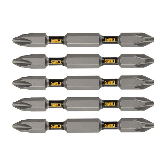 DEWALT 5-Pack Steel 2-in Phillips Screwdriver Bits - Each