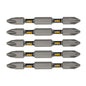 DEWALT 5-Pack Steel 2-in Phillips Screwdriver Bits - Each