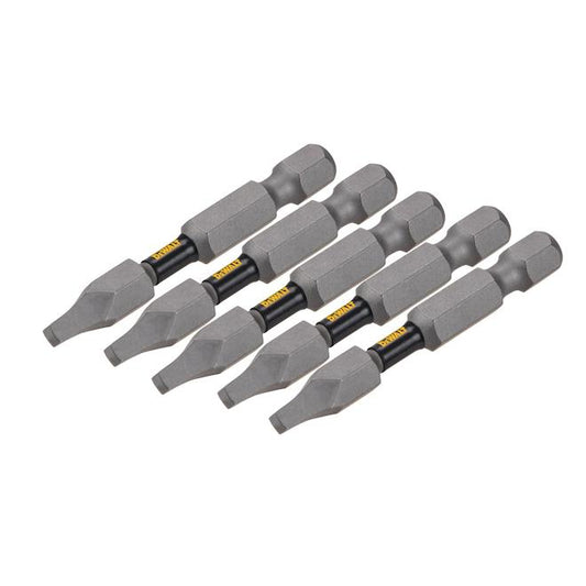 DeWALT Tough Grip 5-Piece 2-in #2 Square/Robertson Steel Screwdriver Bit - Each