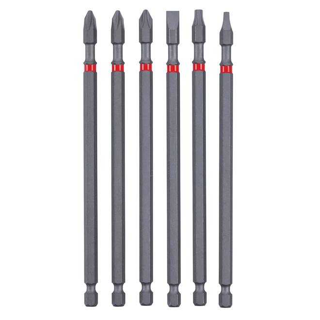 Craftsman 6-Piece Steel Assorted 6-in Screwdriver Bit Set - Each