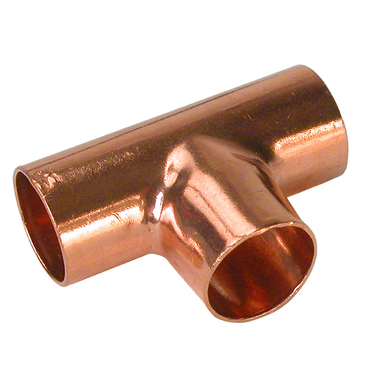 Bow Copper Tee CCC - 1/2-in dia - 5-Pack -