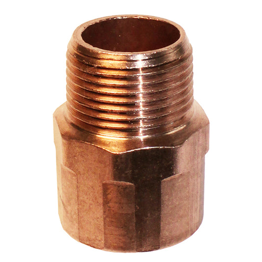 Bow 3/4-in x 1/2-in diameter Copper Adapter -