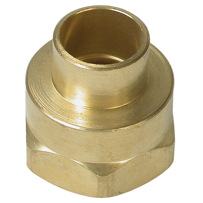 Bow 1/2-in x 1/4-in C-FPT Bar Brass Connector - Each