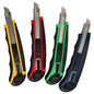 Tooltech Snap-Off Utility Knife - 5 Blades - 9-mm - Assorted Colours - Each