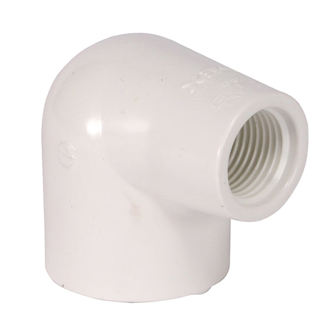 Ipex Schedule 40 PVC 90Â° 3/4-in Socket Adapter Elbow -