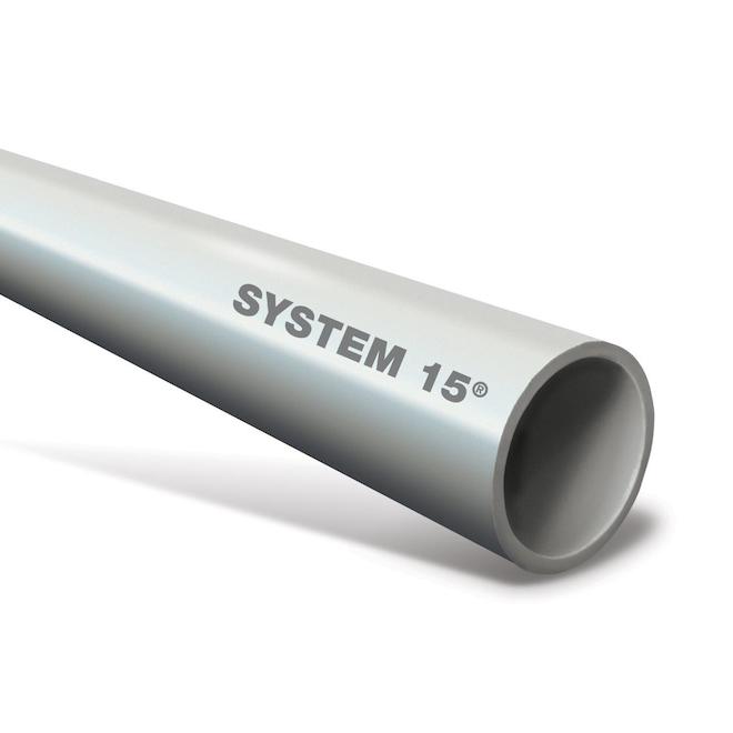 System 15 2-in x 6-ft PVC-DWV Pipe -