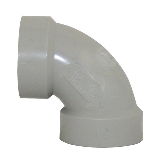 Ipex DWV PVC 2-in 90-degree Elbow Fitting -