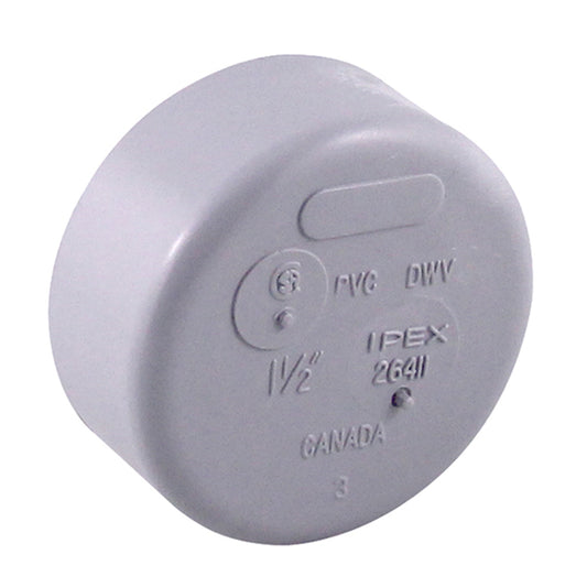 Ipex 1 1/2-in diameter PVC Hub Thread Cap for DWV Systems -