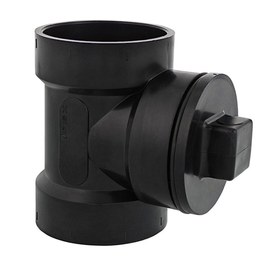 IPEX 2-in ABS Plastic Hub Cleanout Tee with Plug -