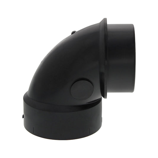 IPEX 1-1/2-in Black ABS 90Â° Street Elbow -