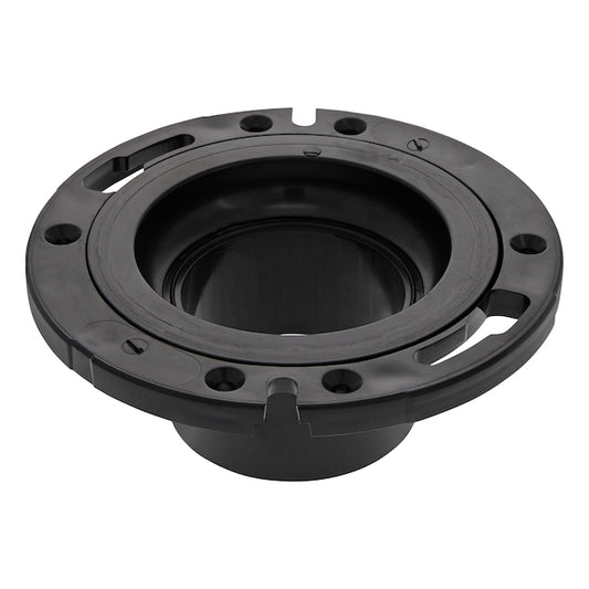 IPEX Black ABS Plastic Spigot End Closet Flange -