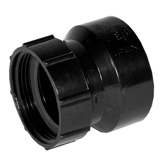 IPEX 1-1/2-in Diameter Black ABS Plastic Swivel Female Sink Adapter -