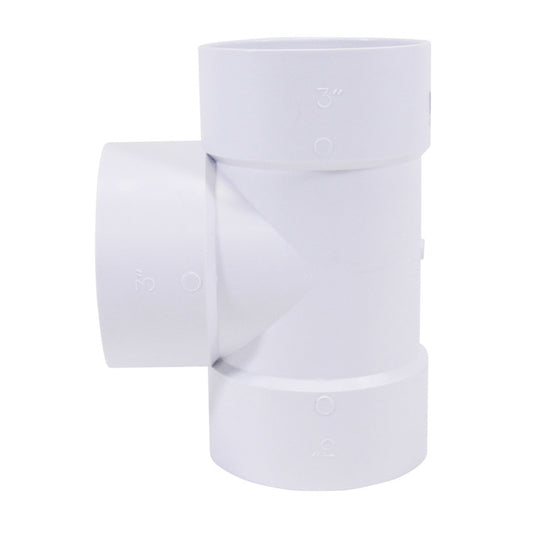 IPEX 3-in PVC-BDS Tee (Hub) -