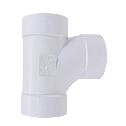 IPEX 3-in PVC-BDS Sanitary Tee (Hub) -