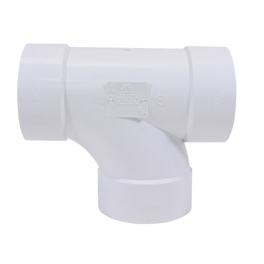 IPEX 4-in PVC-BDS Sanitary Tee (Hub) -