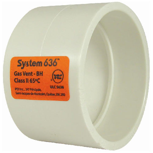 Ipex 2-in White PVC FGV Coupling -