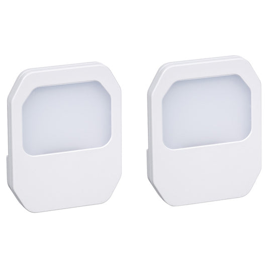 Globe Electric Always-On Panel LED Night Light - .5-Watt - 120V - Soft White - 2 Per Pack-