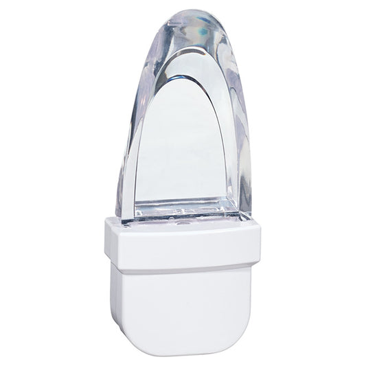 Globe Electric Always-On Prism LED Nigh Light - Colour-Changing - Plug-In - White-