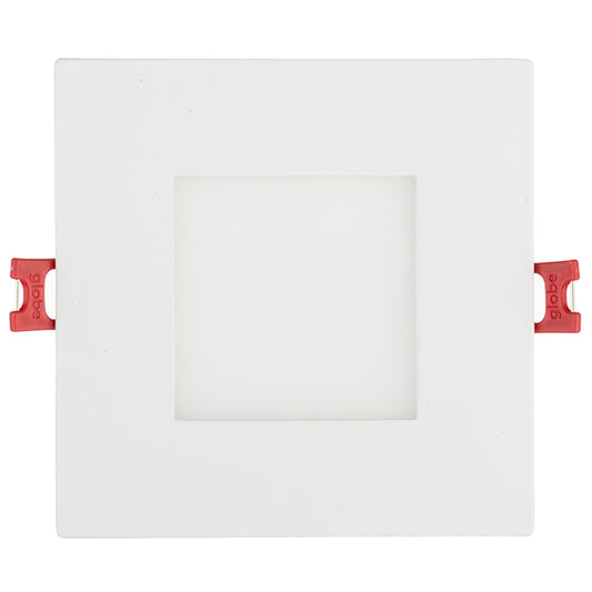 Dimmable Recessed Light - Square - 9W LED - White-