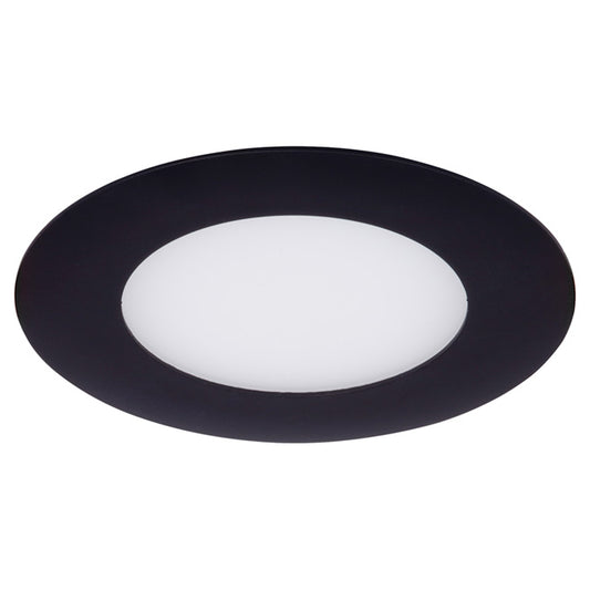 Dimmable Recessed Light - Slim - 9W LED - Black-