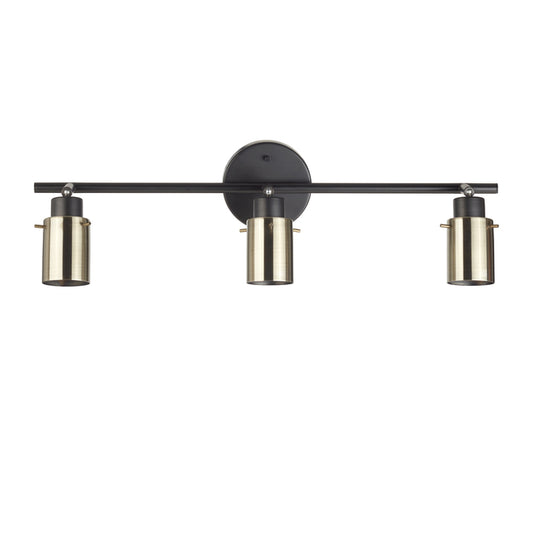 Globe Electric Stark 3 Lights 22-in Dark Bronze Dimmable Tracklight-