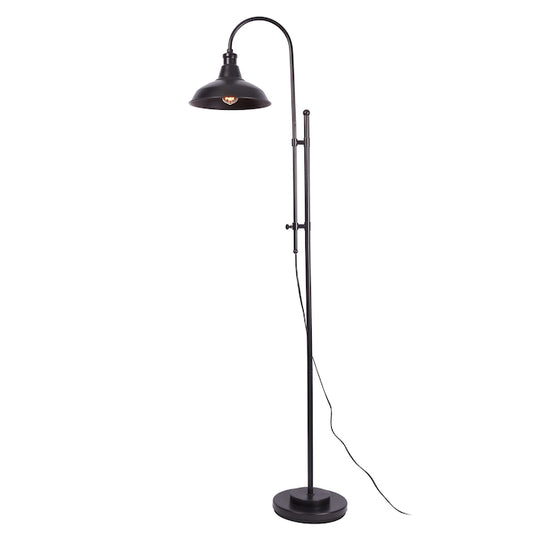 Globe Electric Floor Lamp with 61 to 68-in Adjustable Height - Dark Bronze-