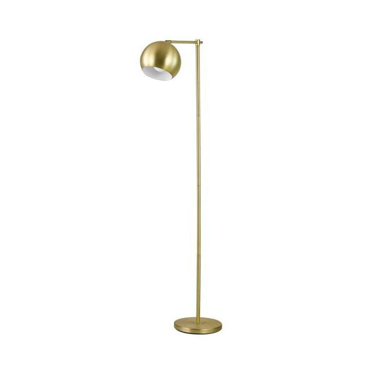Globe Electric Molly Floor Lamp - 60-in - Metal/Glass - Gold-