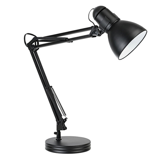 Globe Electric Architect Desk Lamp - 28-in - Metal - Black-