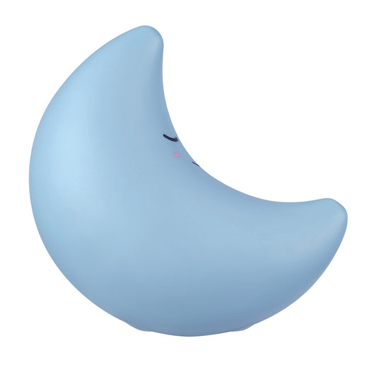 Globe Electric 3000k Moon Shaped NightLight - Blue-