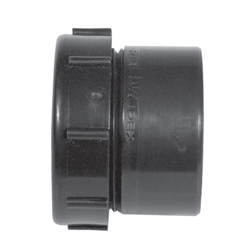 Ipex ABS Fitting 2-in-1 Trap Adapter - Socket Connection - Black - 1 1/2-in Dia -