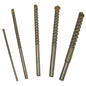 Fuller Masonry Drill Bit Set - 5 Pieces - Tungsten Carbide - Round Shank - Each