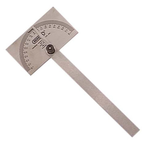 General Square Head Protractor - Metal - Each