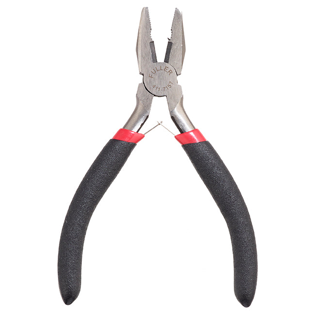 Fuller Miniature Linesman Pliers - Cushioned Handle - Forged Steel - 5-in L - Each