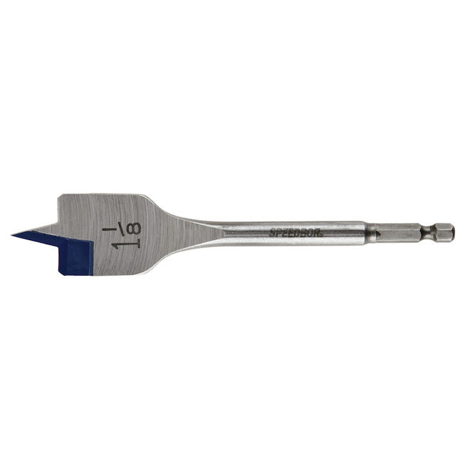 Irwin Speedbor Steel 1-1/8-in Woodboring Spade Drill Bit - Each