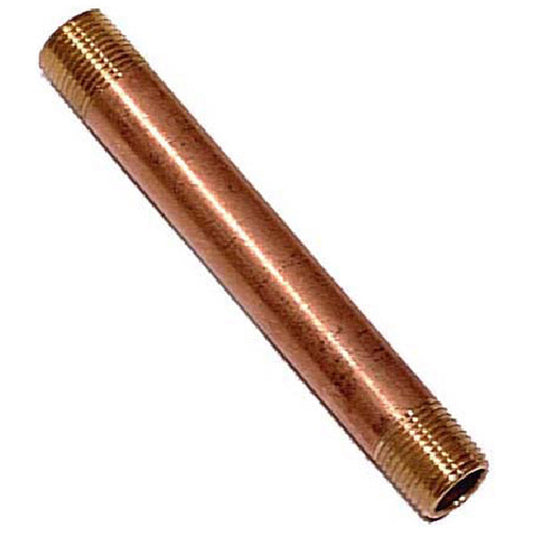 Nipple - Brass - 3/4" x 6" - MIP x MIP - Each