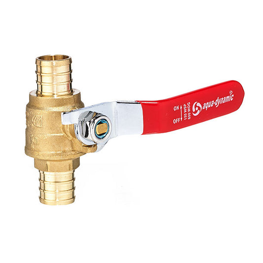 Ball Valve with Straight Handle - Forged Brass - 3/4'' - Each