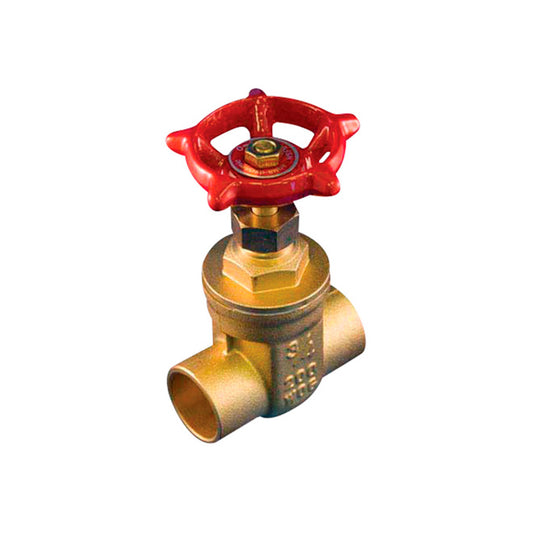 3/4" Solder Brass Gate Valve - Each