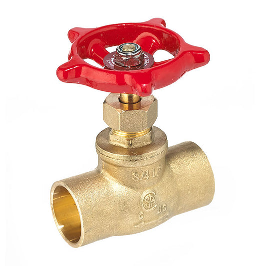 Straight Stop Valve - 3/4" - No Lead - Each