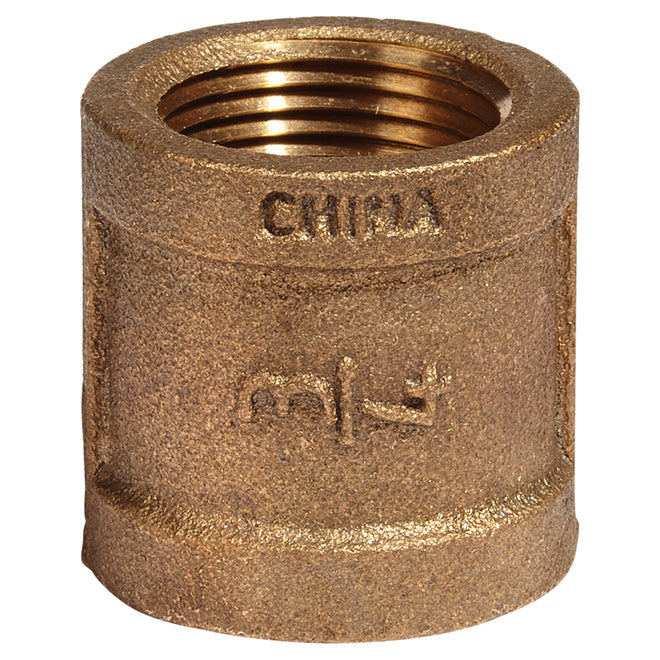 Coupling - Lead-Free Brass - 3/4" x 3/4" - FIP x FIP - Each