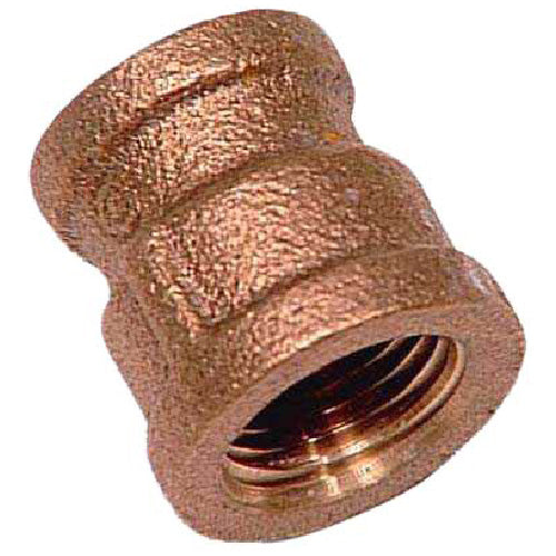 Reducer Coupling - Lead-Free Brass - 1/2" x 3/8" - FIP x FIP - Each