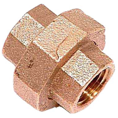 Union - Lead-Free Brass - 1/2" x 1/2" - FIP x FIP - Each