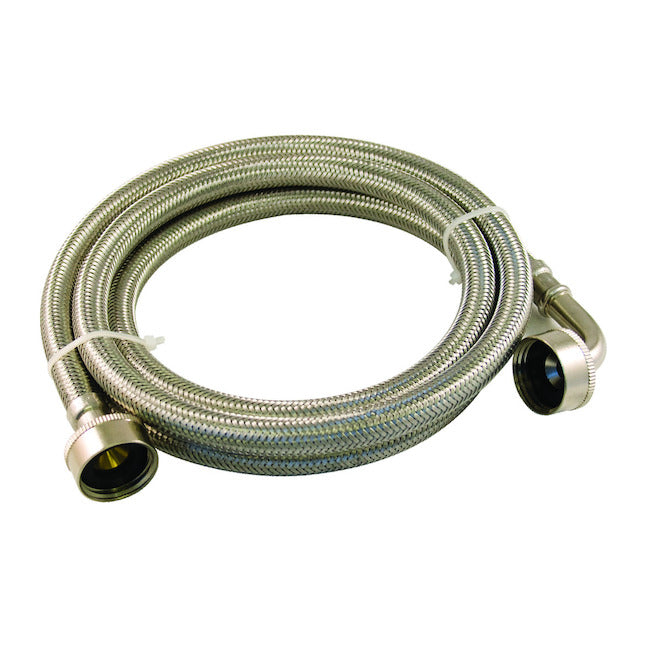 Flexible Washer Connector - 72" - Stainless Steel - Each