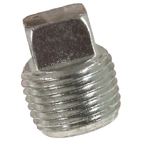 Galvanized Square Head Plug -