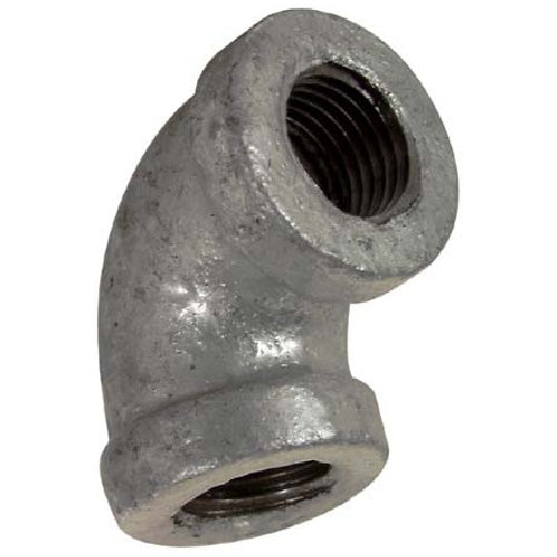 Galvanized Elbow - 90Â° - 3/8" -