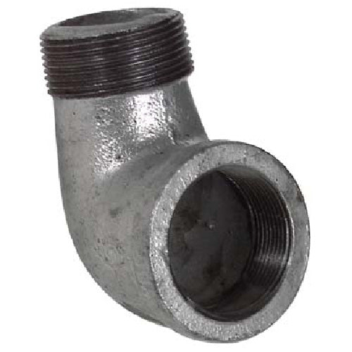 Galvanized Street Elbow - 90Â° -  1 1/4" -