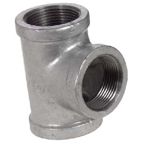 Galvanized Tee - 1 1/4" - Iron -