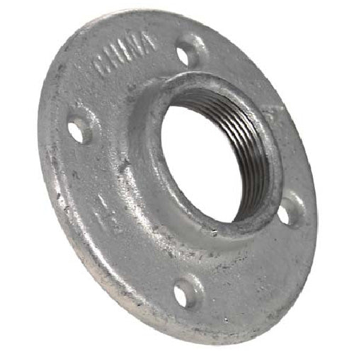 Galvanized Floor Flange - 1 1/4" -